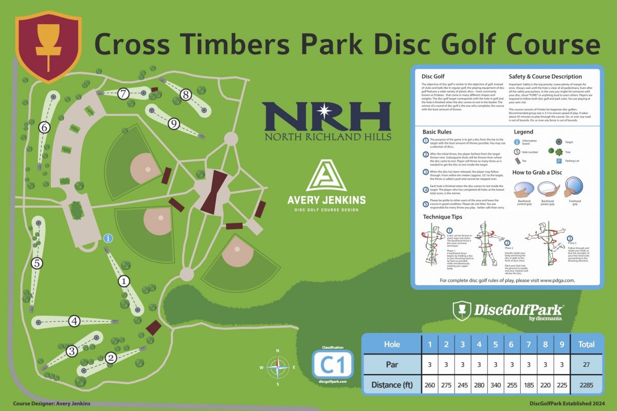 Cross Timbers Park Disc Golf Course